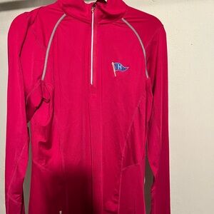 Women's  Raspberry Quarter Zip Jacket